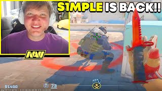 quotI NEED TO TRAIN MOREquot  S1MPLE IS BACK AND PLAYS FACEIT VS STREAM SNIPERS ENG SUBS  CS2 [upl. by Cybill]