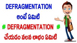 Defragmentation Explained Telugu Tech Tuts [upl. by Eudosia544]