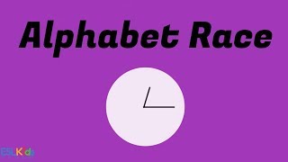 ESL Game Alphabet race [upl. by Auerbach]