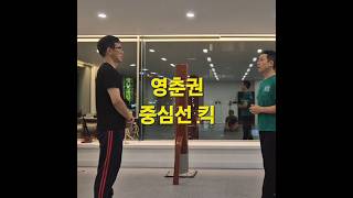 영춘권 중심선 킥Wing Chun Centerline Kick 서상전영춘권 vingtsunkungfu [upl. by Fields]