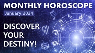 Monthly Horoscope  January 2024 [upl. by Sven786]