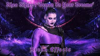 WWE Rhea Ripley Theme Arena Effects  quotDemon In Your Dreamsquot [upl. by Ahtibat]