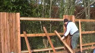 how to align fencing pales perfectly and save time and money [upl. by Nerreg927]