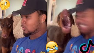 Bark at Your Dog and see their Reaction  TikTok Trends compilation [upl. by Schroder]