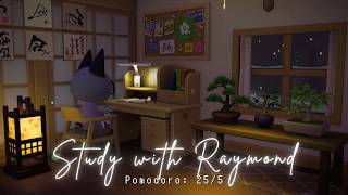 Pomodoro 255 • Cozy Lofi Jazzhop music amp Ambience 🎧 Study with Raymond ❄️ [upl. by Nebuer]