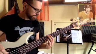 Via  Baglioni  Andy Brown Bassline  Yamaha BB1025x [upl. by Madoc]