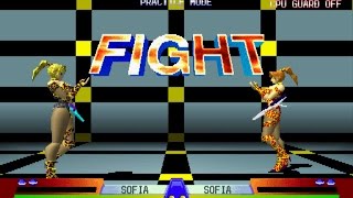 Battle Arena Toshinden 3 PS1 Practice Mode With Sofia [upl. by Amelie]