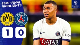 Borussia Dortmund vs PSG 10 Highlights  UEFA Champions League 2324 [upl. by Britton242]