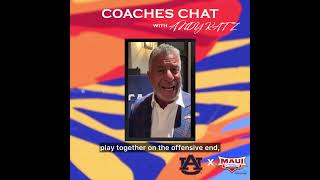 2024 Maui Invitational presented by Novavax Coaches Chat Auburn Head Coach Bruce Pearl [upl. by Aihsemak]