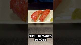 Il sushi di manzo di Kobe sushi food [upl. by Attenborough]