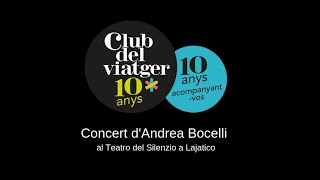 Concert dAndrea Bocelli al Teatro del Silenzio a Lajatico [upl. by Old51]