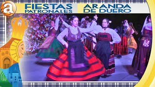 DANZAS de la ESCUELA DE FOLKLORE tras la ofrenda de flores  FIESTAS DE ARANDA 14 09 2024 [upl. by Airlia]