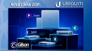 Nova Linha UISP Ubiquiti Switch Roteador Energia e Console [upl. by Gottuard]