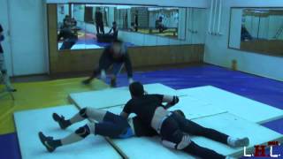 LHL  Skella amp Ripper amp Sin vs The Troop 3 on 3 Tag Team Match [upl. by Rothmuller]