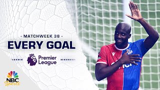 Every Premier League goal from Matchweek 38 202324  NBC Sports [upl. by Lebazej]