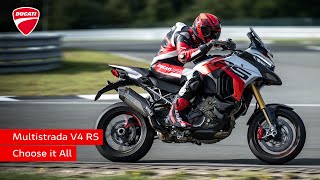 Ducati Multistrada V4 RS  Choose it All [upl. by Ahtivak]