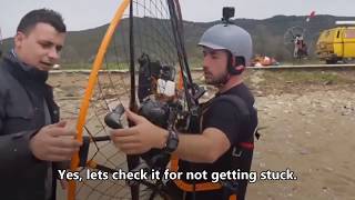 Paramotor Training  How not to Do [upl. by Sivaj]