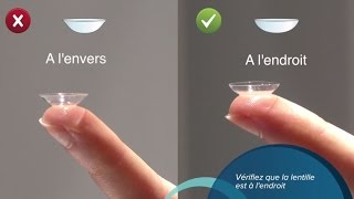 Comment mettre retirer et entretenir les lentilles de contact [upl. by Nanreik41]