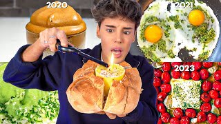 I Tried Every Single TikTok Food Trend From 2020 To 2024 [upl. by Blondelle338]