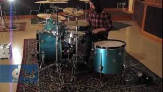 Dave Grohl Plays DW Drums [upl. by Otipaga530]