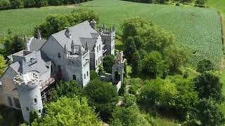 RavenStone Castle  Harvard IL  Drone Footage 7524 [upl. by Clarice538]