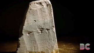 Archaeologists discover 2000yearold receipt carved in stone in Jerusalem [upl. by Rehoptsirhc]