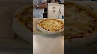 A fresh cheese pizza pizza food pizzalover foodie [upl. by Africah]