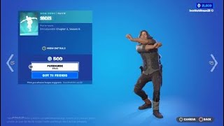 Fortnite November 11th Item Shop Socks Emote [upl. by Pazit]