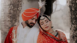 BEST SIKH WEDDING HIGHLIGHTS 2024  SAME DAY EDIT  HARMANDEEP amp VEERPAL [upl. by Westfahl]