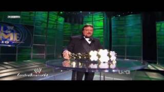 quotThe Million Dollar Manquot Ted DiBiase Hall Of Fame Induction ceremony 2010 Part 12 [upl. by Sirotek]