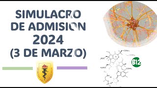 Simulacro 2024 EXAMEN admisión UPH Cayetano Heredia [upl. by Finny]