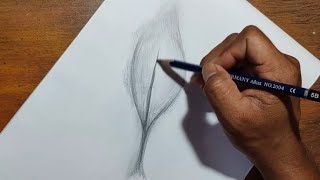 how to draw a leaf of tree [upl. by Thgiwd]