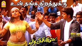 Thanga Nirathuku  HD Video Song  உன் தங்க நிறத்துக்கு தான்  Nenjinile  Vijay  Isha  Deva [upl. by Candra]