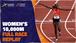 Womens 10000m Final  Munich 2022  Yasemin Can [upl. by Pate]