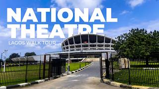 Renovated Lagos National Theater 4k Tour  Costain [upl. by Ennyletak]