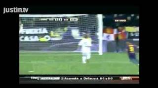 Real Madrid Vs Barcelona 12 Gol de Eric Abidal [upl. by Zeralda151]