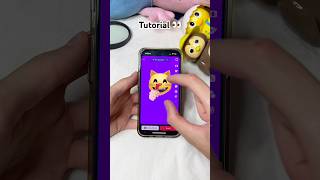 TUTORIAL Cat Gif TREND 👀😂 trend magic tutorial backstage creative lol shorts [upl. by Andy]