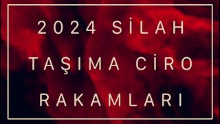 2024 Yılı Silah Taşıma Ruhsat Ciro Bedelleri Müteahhit Sözleşme Bedelleri Netleşti [upl. by Ellehcyar397]