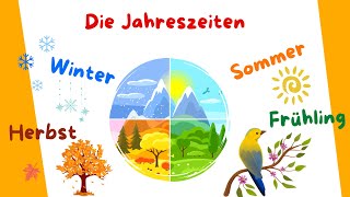 Die Jahreszeiten  Deutsch lernen [upl. by Caprice]