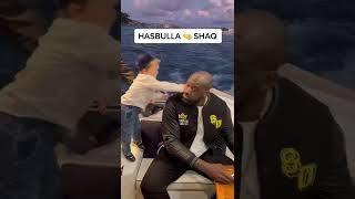 SHAQ and HASBULLA 😂🤣 shorts [upl. by Odille]