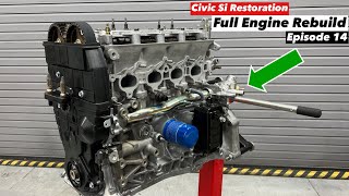 AHC EM1 Restoration Project  How to Assemble Your Honda BSeries Engine Episode 14 [upl. by Teraj]