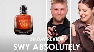 30 Day Team Review of Armani Emporio Armani Stronger With You Absolutely [upl. by Dorothi374]