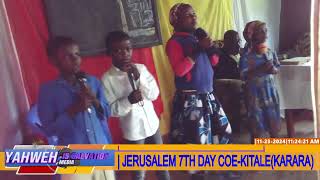 CHILDREN PRESENTATION AT KARARA KITALE JERUSALEM 7TH DAY CHURCH OF GOD ELOHIM [upl. by Egreog]