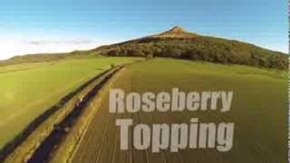 Roseberry topping  Aerial Footage [upl. by Alis]