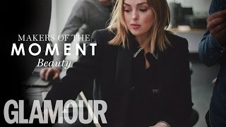 Makers of the Moment Beauty Behind the Scenes Photoshoot  Glamour UK [upl. by Boeschen]