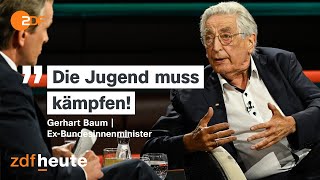 ExMinister Baum Müssen das Grundgesetz verteidigen  Markus Lanz vom 25 Juli 2024 [upl. by Antoinette]