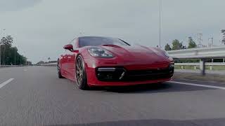 Panamera e hybrid Stance  dropmode  rotiform [upl. by Jannery515]