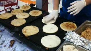 How Pupusas Are Made [upl. by Mode]