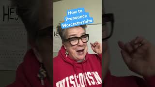 How to Pronounce Worcestershire pronunciationpronunciationtipsworcestershire english [upl. by Blair]