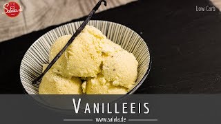 Ultra leckeres Low Carb Vanilleeis ohne Eismaschine selber machen ohne Zucker [upl. by Wagner]